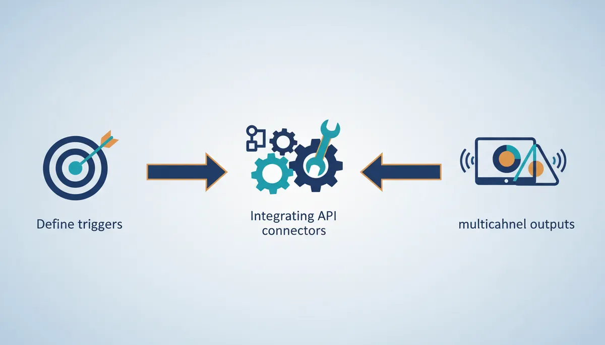 Conceptual illustration for Deploying Multichannel Publishing Systems for Scale