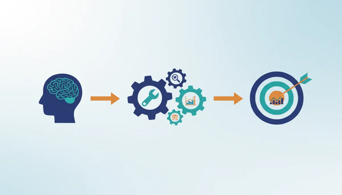 Conceptual illustration for Strategic Viability of AI Adoption for Small Business SEO Post-Update