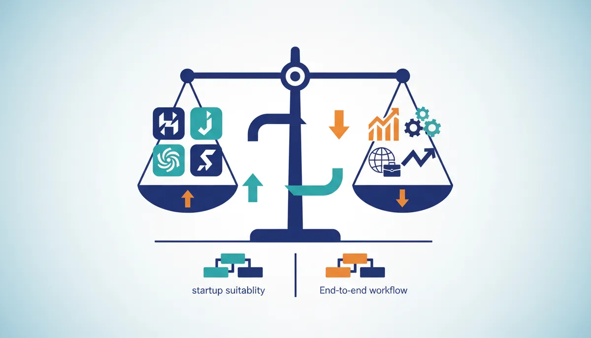 Conceptual illustration for Comparative Analysis of Leading Automation Platforms for Specific Business Needs
