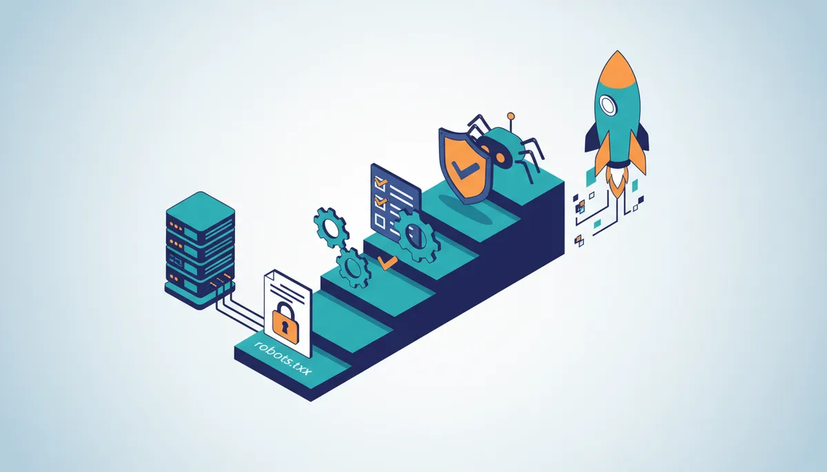 Conceptual illustration for Technical Implementation Of Bot Blocking And Legal Protection