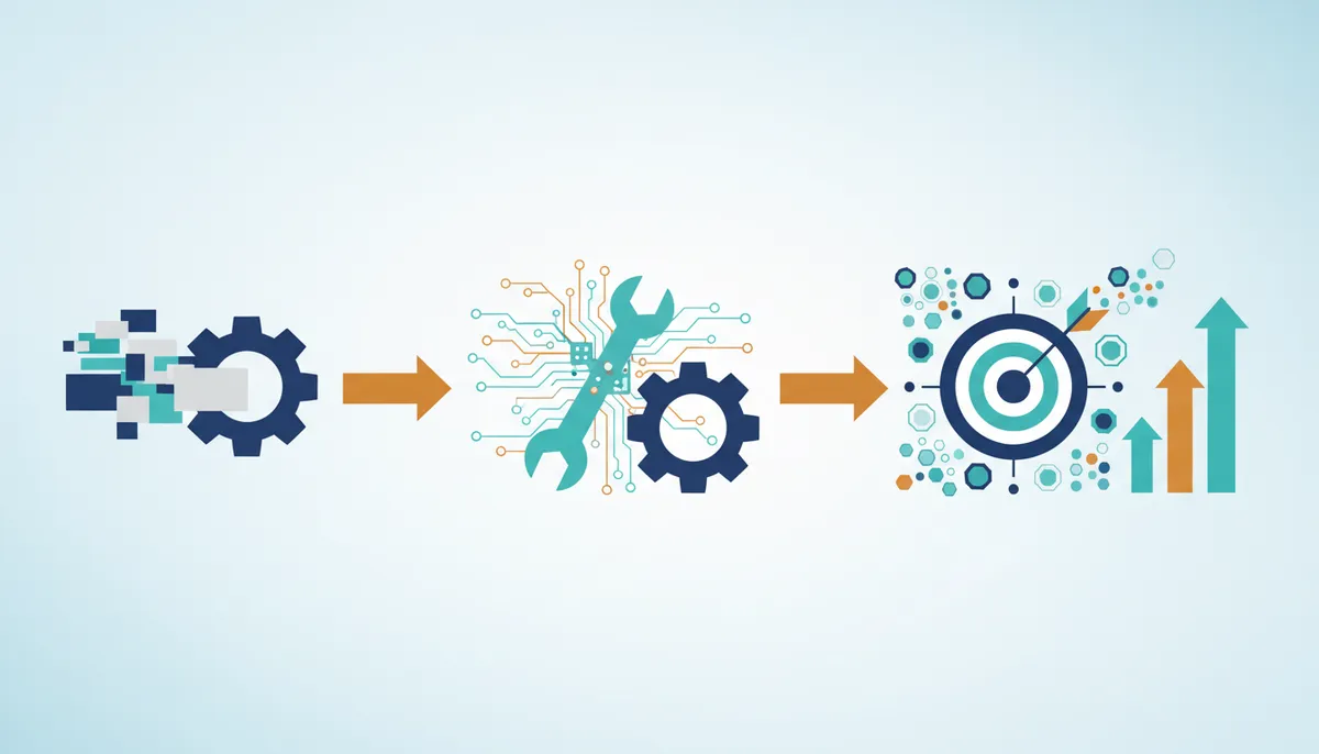 Conceptual illustration for Measuring ROI and Solving Ranking Issues in Autopilot Systems