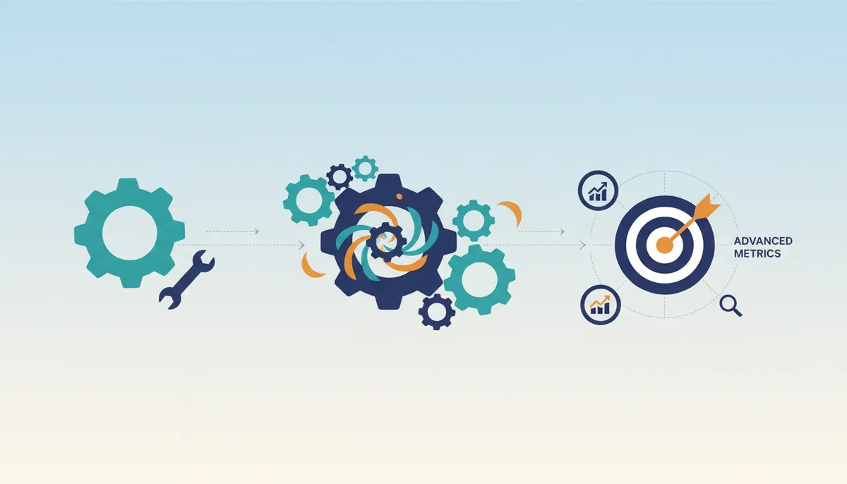 Conceptual illustration for Measuring ROI and Validating the Strategic Shift to Automated Orchestration