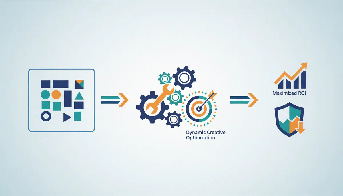 Conceptual illustration for Deploying Scalable AI Workflows for Flexible Creative Optimization