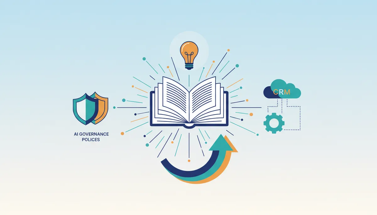 Conceptual illustration for Strategic Best Practices for Maximizing ROI with AI Marketing Tools
