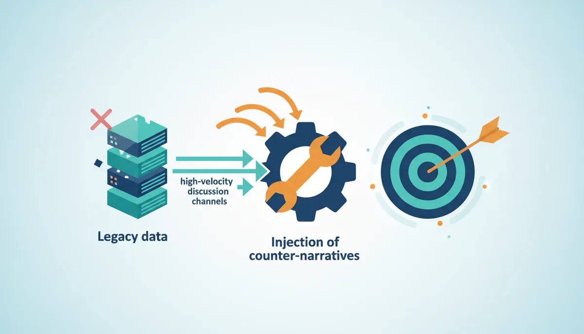 Brand narrative gravity traps AI systems today