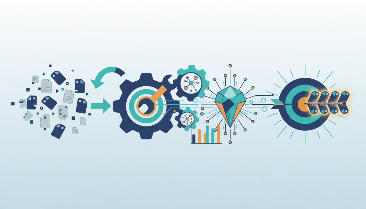 Conceptual illustration for Measurable ROI from AI-Driven Content Strategies in SaaS Environments