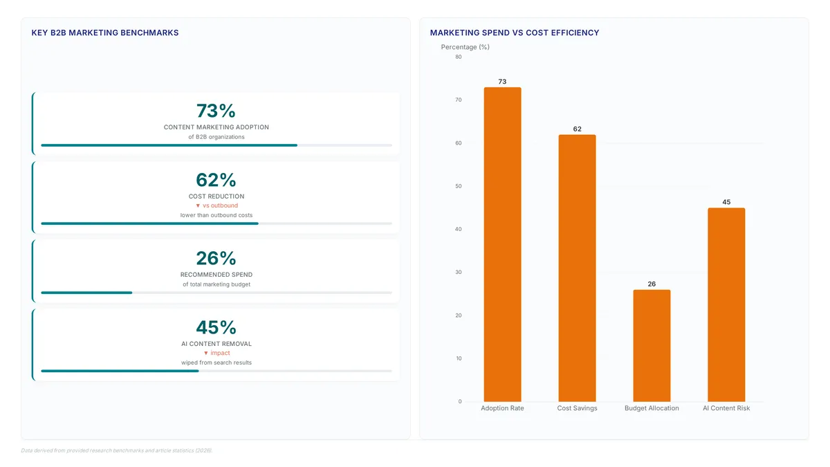 B2B website data: Why 42 of 892 SaaS brands win