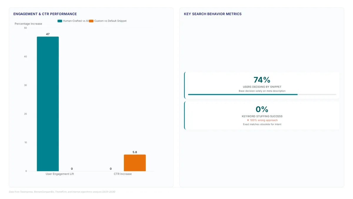 Meta description text: skip the keyword stuffing