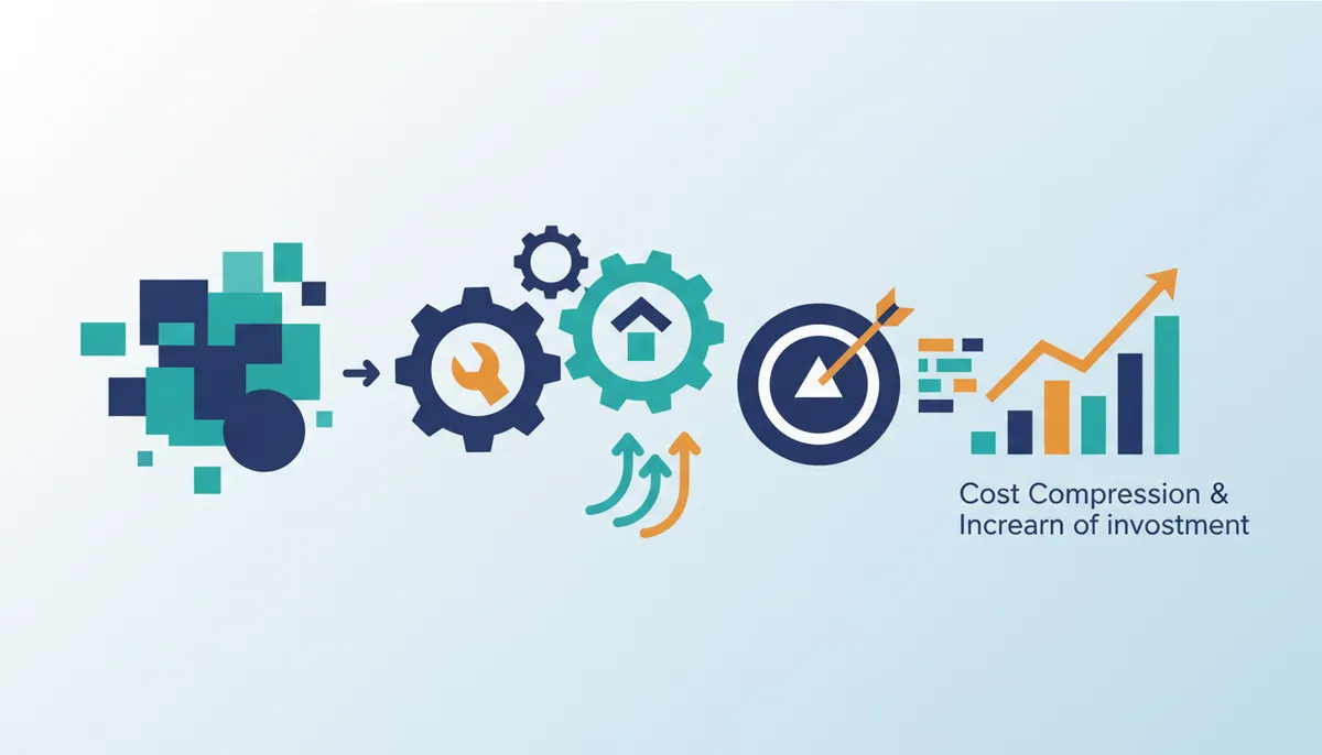 Conceptual illustration for Measurable ROI from Automating Content Indexing and Publishing