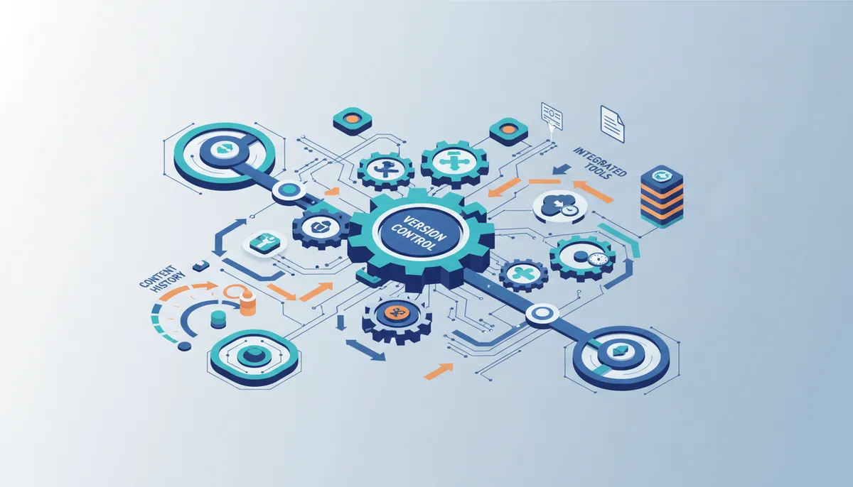 Content workflow tools that fix version control