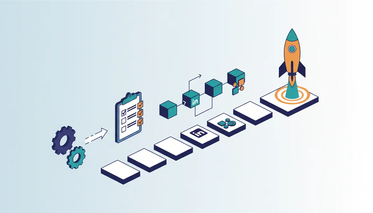 Conceptual illustration for Implementing Scalable Workflows for Multi-Channel Distribution