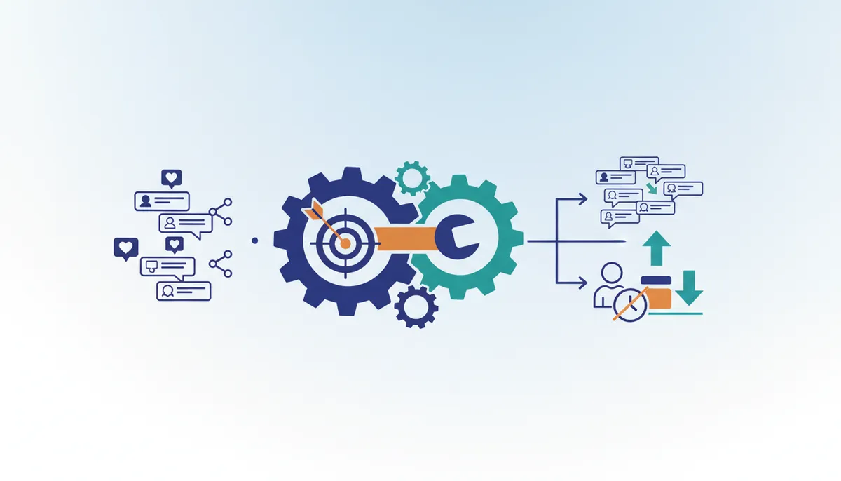 Conceptual illustration for Measurable ROI and Strategic Advantages of AI-Driven Content Operations