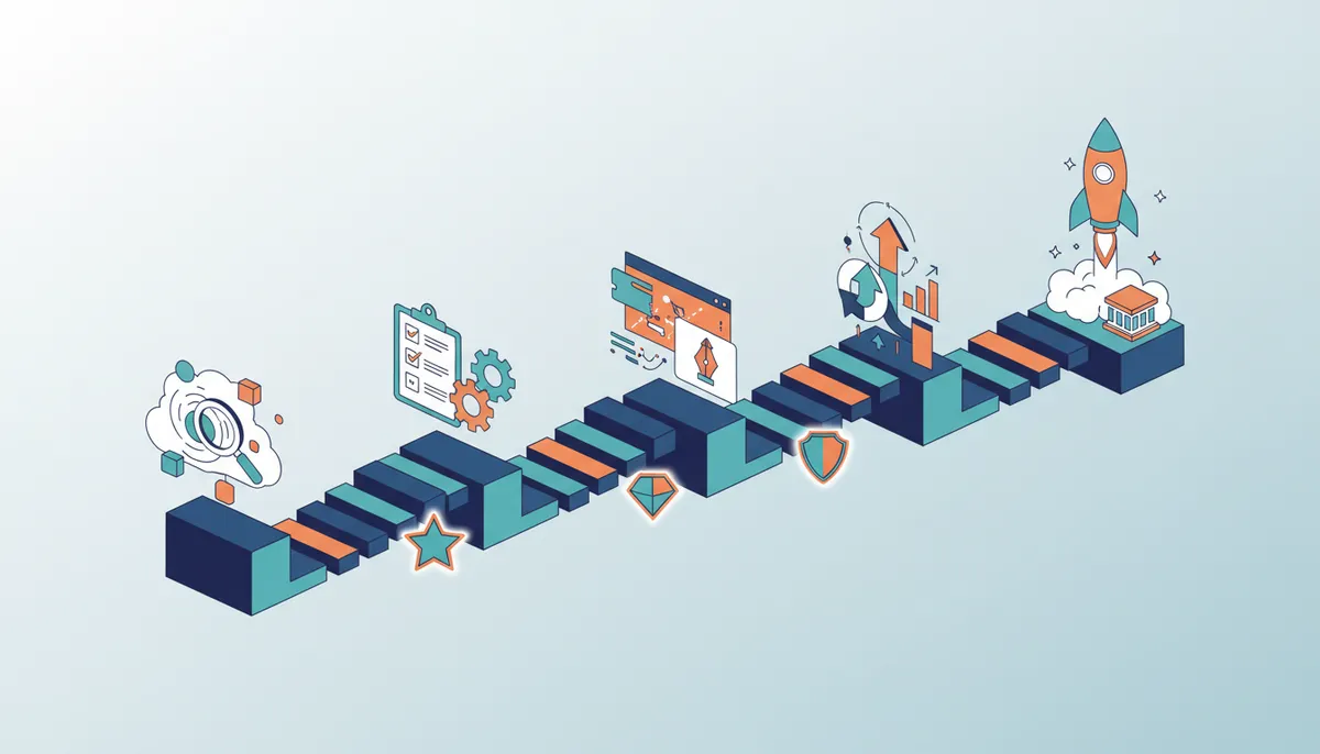Conceptual illustration for Building a Scalable Content Automation Strategy for Global Marketing Teams